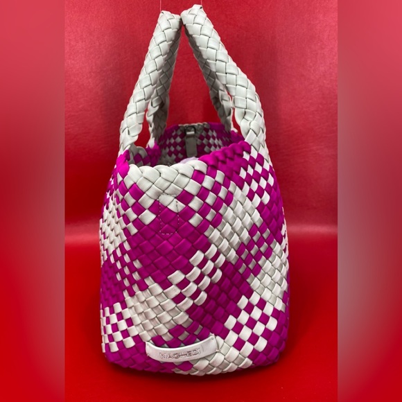 Naghedi St Barth mini tote Hibiscus “retired” bag purse - Picture 4 of 9